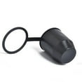 thumbnail image 4 of 2X Black Tow Bar Push-in Type Cover Cap Car Hitch Towball Trailer Protection Cap EIG88 Suitable for RV Trailer, 4 of 5