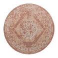 thumbnail image 2 of Unique Loom Outdoor Traditional Collection Area Rug - Valeria (13' 1" Round Rust Red/Ivory), 2 of 8