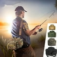 thumbnail image 6 of Opolski Fishing Tackle Bag Pack Waist Shoulder Waterproof Box Reel Lure Gear Storage, 6 of 8
