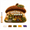 01# Acorn Bakery, variant on Whimsical Village 3D Fabric Poke Art Kit, Acorn Bakery No Sew Cottage Craft for Adults with Simple Illustrated Guide