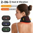 thumbnail image 4 of Pisexur Belleza Maquillaje Almohadillas de masaje con calefacción recargables para cuello, rodillas, hombros, piernas y muñecas para mantener la columna cervical caliente ypara mujeres y hombres, 4 of 9