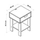 thumbnail image 3 of BURO BERTOLINI RT 3128 RUSTICO BLANCO Bertolini RT 3128 RUSTICO BLANCO, 3 of 3