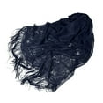thumbnail image 4 of Baqcunre Shawl Wraps for Women, Shawls And Wraps for Evening Dresses Scarfs for Women Wedding Formal Shawl, Pashmina Shawls And Wraps, White Shawl, Black Shawl, 4 of 5