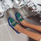 thumbnail image 5 of Sandalias de verano para mujer de tacón bajo de cuero con patrón de serpiente artificial a la moda Wmkox8yii shkj721, 5 of 8