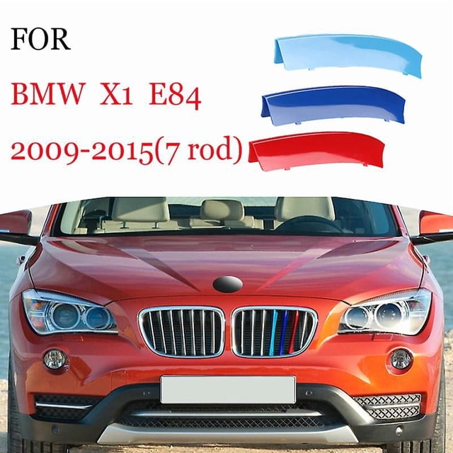 3pcs Car Grille Trim Strip For Bmw X1 X2 X3 X4 X5 X6 X7 E84 F48 F49 F39 E83 F25 G01 F26 G02 E70 F15 E53 G05 E71 E72 F16 G06 G07