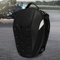 Helmet Dual Use Waterproof Helmet Bag Motorcycle Tail Bag 30L-40L Tool Box Rear Seat Bag Large Capacity Rider Backpack Motorbike Accessories