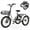 White, variant on ABORON 3.0 Fat Tire Electric Trike for Senior Foldable E-Bike, 750W Motorized Tricycle Adult 20" Folding 3 Wheel Electric Commute Bike Trike w/48V Battery and Storage Baskets