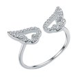 thumbnail image 1 of Bague Ange Mignonne Bague de Réglage d'Ouverture pour Femmes Bague de Bijou, 1 of 8