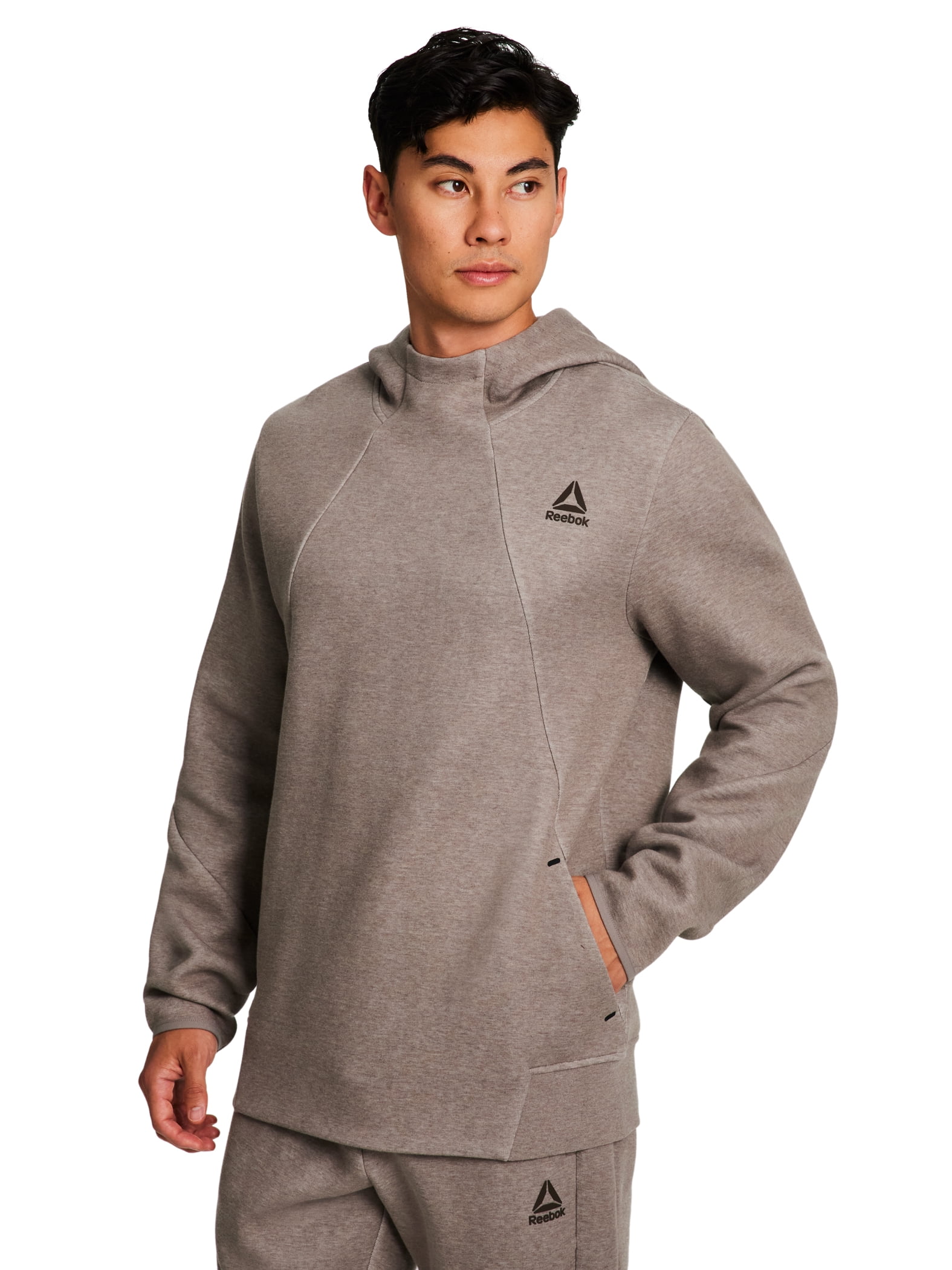 Reebok Men's and Big Men's Momentum Fleece Hoodie, Size XS-5XL