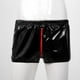thumbnail image 3 of WILLBEST Pantalones Cortos Casuales para Hombre, de Moda para Hombre, de Color Liso, Sexys, de Cuero Suave., 3 of 3