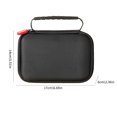 thumbnail image 3 of Portable Storage Bag for RG406V Handheld Game Console, Thick Texture Travel Carry Case, Shock Protection Gaming Console Pouch, Durable Zipper Closure, Black Protective Organizer, 3 of 7