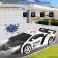 thumbnail image 6 of Transform Remote Control Car - Rc Cars,One-Button Transforming,360° Rotation Drifting,2.4ghz 1:18 Scale,Gift Kids Aged 4-6 Year Old Boys/Girls,Police Car Black, 6 of 9