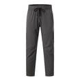 thumbnail image 6 of Dpytoraw Men's Lightweight Jogger Pants Stretch Fit Outdoor Running Travel Trousers Gray XL, 6 of 7
