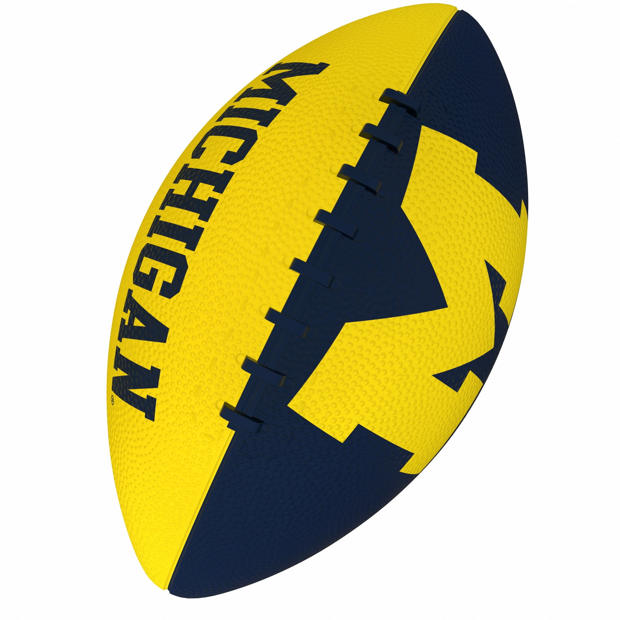 Michigan Wolverines Pinwheel Logo Junior Football