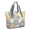 Grey, variant on Tote Bag for Women, Minimalist Daisy Design Shoulder Tote with Large Capacity Storage, Water Resistant Fabric, Multiple Pockets and Easy Carry Handles for Office, Travel, Shopping and Casual Outings