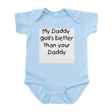 

CafePress - My Daddy Golfs Infant Bodysuit - Baby Light Bodysuit Size Newborn - 24 Months