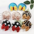 thumbnail image 6 of 8pcs Sequin Ears Hair Clips,Glitter Hair Bows Cute Ears Hair Clips Barrettes for Women Girls Hair Accessories for Costume Party Favor Halloween Christmas Decoration, 6 of 6
