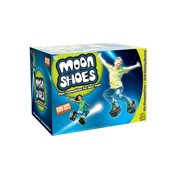 Big Time Toys 71364 Moon Shoes! Big Time Toy , Bouncy Shoes, Mini