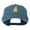 Navy, variant on New Hampshire State Map Embroidered Washed Cotton Cap - Stone OSFM