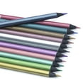 thumbnail image 5 of Metallic Non Toxic Colored Pencils, 12Pcs Professional Coloring Pencils for Adult, Drawing Pencil Set Art Supplies for Artists Beginners Sketching and Shading,Drawing Color Pencil(Black,8x3.5"), 5 of 7