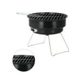 thumbnail image 1 of Mini Ensemble de Gril Rond pour Barbecue Maison Cuisine Barbecue Gril au Fer et au Charbon Gril Compact Accessoire de Barbecue, 1 of 8