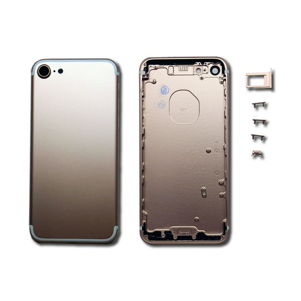 Back Cover Housing With Frame For Apple Iphone 7 Rose Gold