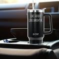 thumbnail image 5 of Gifts for Dad from Daughter Like Father Like Daughter 40 OZ Tumbler Cup Coffee Mug Fathers Day Birthday Christmas Gifts with Handle, 5 of 6