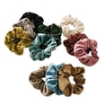thumbnail image 1 of 11 pieza de Gomas para El Cabello para Mujer, Diadema de de Color , Cuerda Elástica para El Cabello Yuyangstore Gomas para el pelo de terciopelo para mujer, 1 of 8