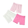 thumbnail image 1 of Diconna Girls Safety Pants, Anti-emptied Stretch Solid Color Mid-rise Shorts, 1 of 4