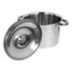 thumbnail image 3 of Olla de acero inoxidable para guisar con tapa, olla espesa para guisar, utensilios de cocina, cubo para sopa de acero inoxidable, cubo para cocinar multiusos, 3 of 6