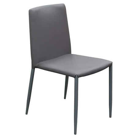 Diamond Sofa Stackable Dining Chairs - Set of 2 - Grey
