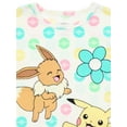 thumbnail image 2 of Pokemon Girls Long Sleeve Top and Pant Pajama Set, 2-Piece, Sizes 4-12, 2 of 3
