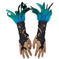 thumbnail image 2 of Siminsem Women's Lace Fingerless Gloves Under $5 Single Hand Elegant Gown Accessories for Halloween Wedding Prom Party, 2 of 4