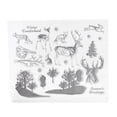 thumbnail image 1 of Transparent Clear Stamp Silicone Seal Stamps DIY Scrapbook Photo Cards Postcards Decoration, 1 of 8