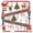 Christmas, variant on Beistle - Patriotic Trimorama - Pack of 1