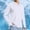 White, variant on Men's Swim Shirts Long Sleeve Golf Polo Shirts for Men Quick Dry UPF 50 Sun Protection Polos Casual Collared Shirts with Thumb Holes Big and Tall Size M-3XL White