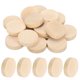 thumbnail image 1 of Uxcell 16 Pcs Discos de Madera, 1-9/16" Diámetro 2/5" Grosor Círculos de Madera Sin Terminar Discos en Blanco Fichas de Madera Monedas Rodajas de Madera para Manualidades DIY Pintura, 1 of 6