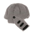 thumbnail image 1 of Gorra de gorro de punto romano para adultos para hombre, gorra de gorro con visera de casco de caballero para hombre Zulema Sombrero del ganchillo, 1 of 8