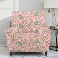 thumbnail image 2 of FOR U DESIGNS Gingerbread Man Christmas Tree Pattern Recliner Chair Covers with Arms, Wear-Resistan Recliner Armchair Covers Polyester Reclining Slipcovers Christmas Decor with Elastic Bottom, 2 of 8