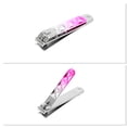 thumbnail image 5 of Unique Bargains 1 Pc Portable Gradient Large Nail Clippers Toenail Clippers Rose Red, 5 of 7