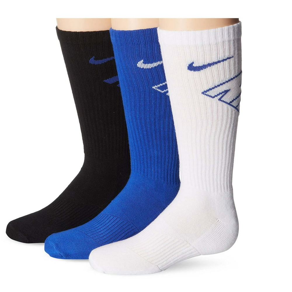 men's brooklyn nets nike elite city edition performance crew socks