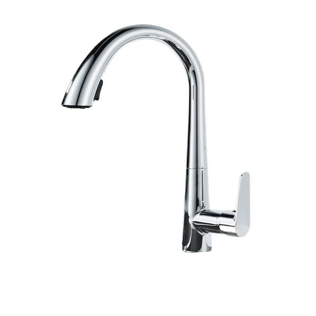 360 Swivel Home Kitchen Pull-Out, Hot And Cold Water Faucet Washbasin Sink Retractable Splash-Proof Faucet ,Built To Last