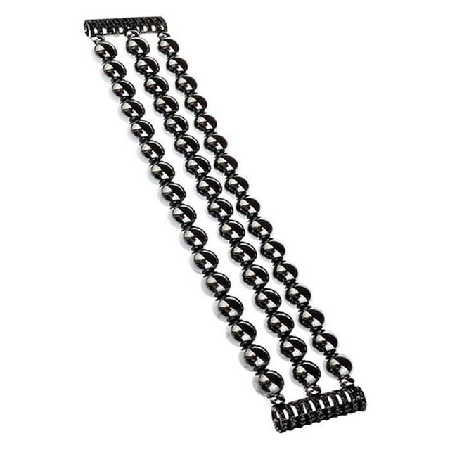 Correa Practica para I watch Pearl Collection 38/40/41mm ML Grey Pearl/Perla Gris S123456SE789 Cuentas Redondas