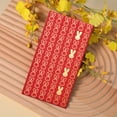 thumbnail image 4 of 1 Pack/10 Pcs, Paquet Rouge Chinois, Lucky Money, Cadeau du Nouvel An Chinois pour Enfants, Année du Lapin, Hong Bao, Joyeux Nouvel An Lunaire, Enveloppes Rouges, Fournitures de Mariage, 4 of 5