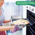 thumbnail image 7 of 2 Pack Pot Holders for Kitchen Heat Resistant Hot Pads Sets for Cooking Baking Purple Trees, 7 of 7