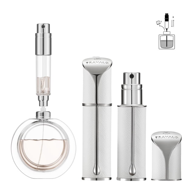 Botella recargable de perfume de viaje Travalo AQUA de 5 ml para mujeres y hombres