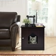 thumbnail image 3 of Gymax Maison pour Chat Multifonction Étanche Table de Chevet Intérieure Extérieure, 3 of 10