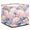 Multicolor 1, variant on CURLYOOT Lotus Flower Cube Storage Bin, 13 x 13 x 13 Storage Cube Bins for Organizing, Floral Pink Fabric Foldable Baskets with Handles for Closet, Shelves, Clothes