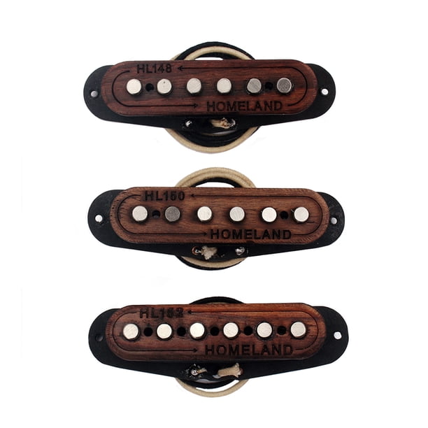 Pickups Operación de estilo tonto Conveniente para transportar el transductor eléctrico Humbucker Pickup Pickup Reemplazo para la guitarra 3 paquetes Advancent OD010993-00
