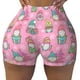 thumbnail image 2 of Fotbe pink Holiday Joy Shorts Sin Costuras – Shorts Deportivos de Cintura Alta para Mujer, Elásticos para Gimnasio, Yoga, Running o Ciclismo-Large, 2 of 8